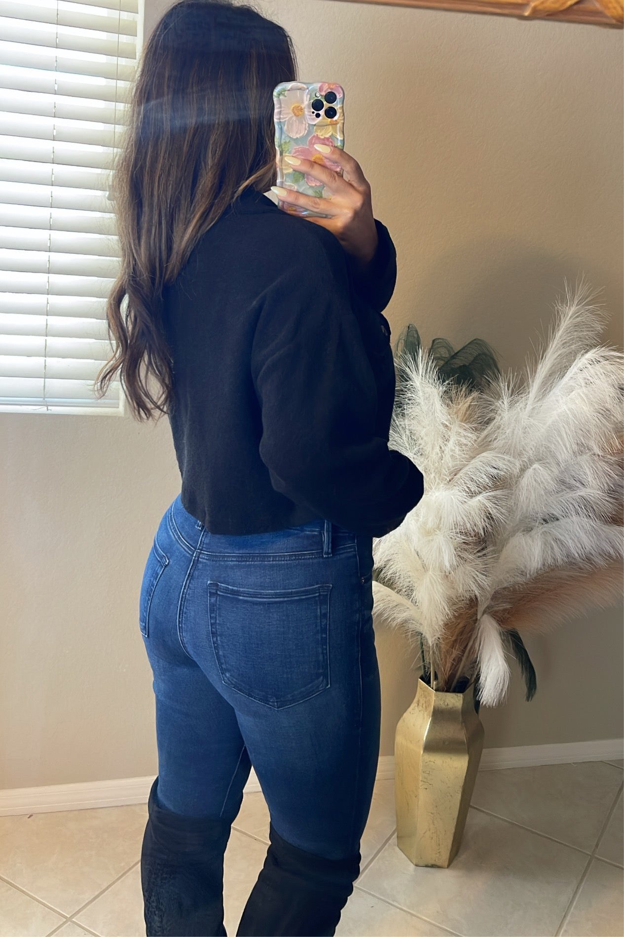 Cropped Sweater Shacket