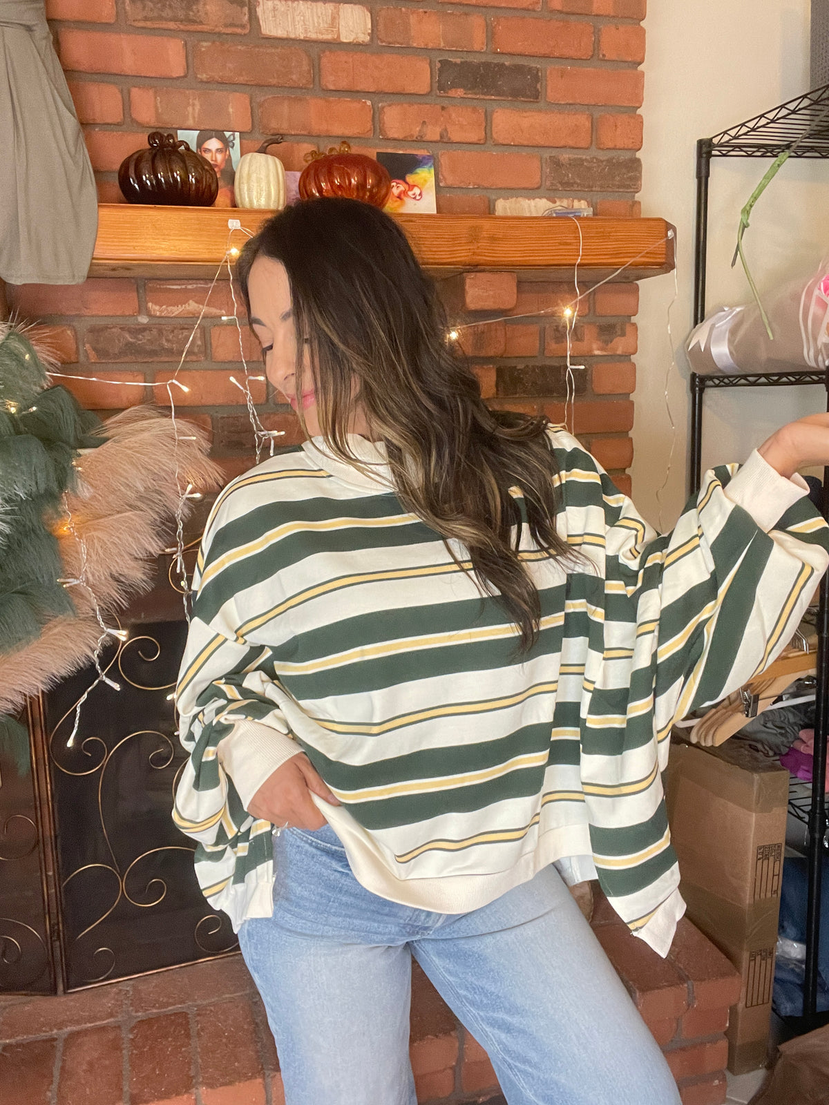 Hunter Striped Sweatshirt