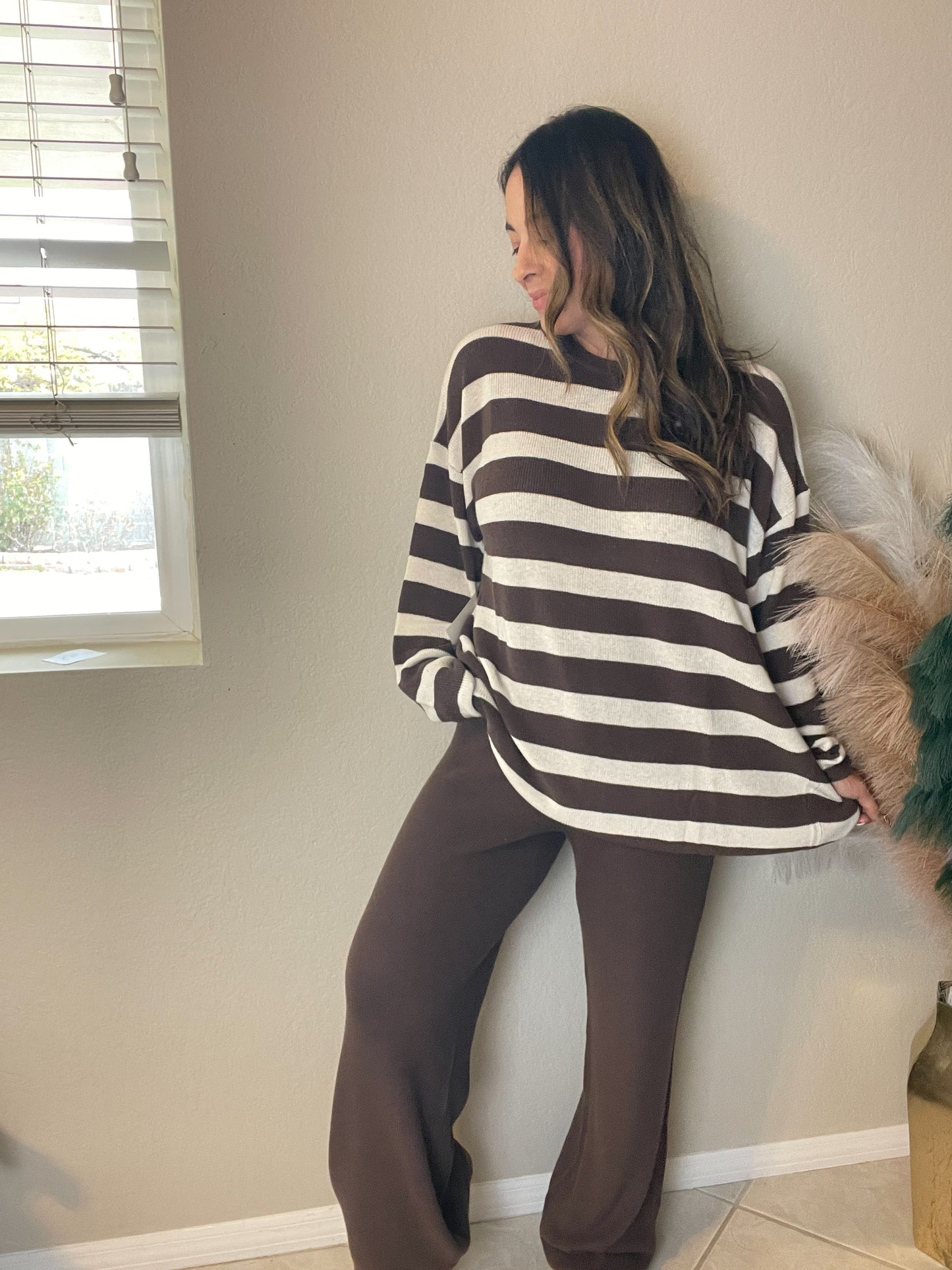 Soft Wave Striped Set