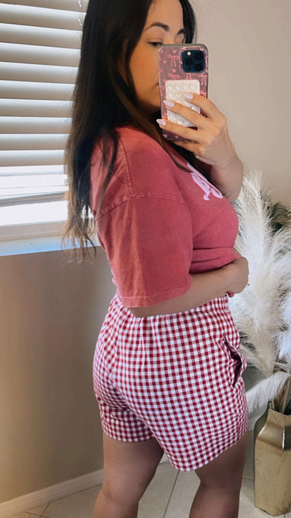Checkered Boxer Shorts