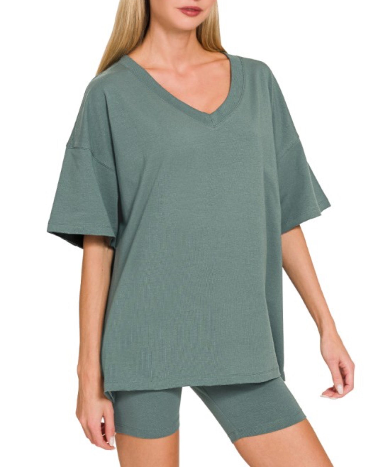 Ash Jade Top and Shorts Set