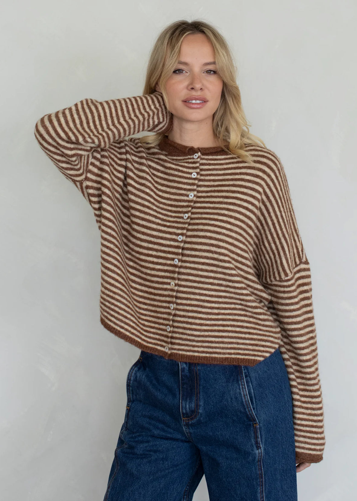 Piper Striped Cardigan