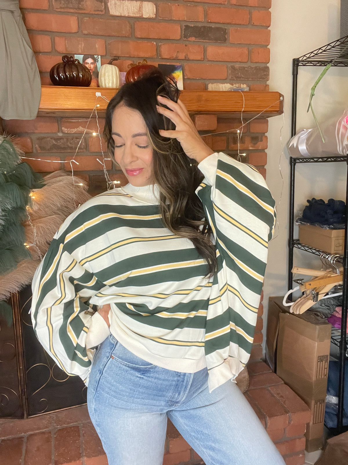Hunter Striped Sweatshirt