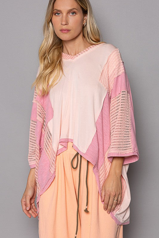 Heather Oversize Pullover