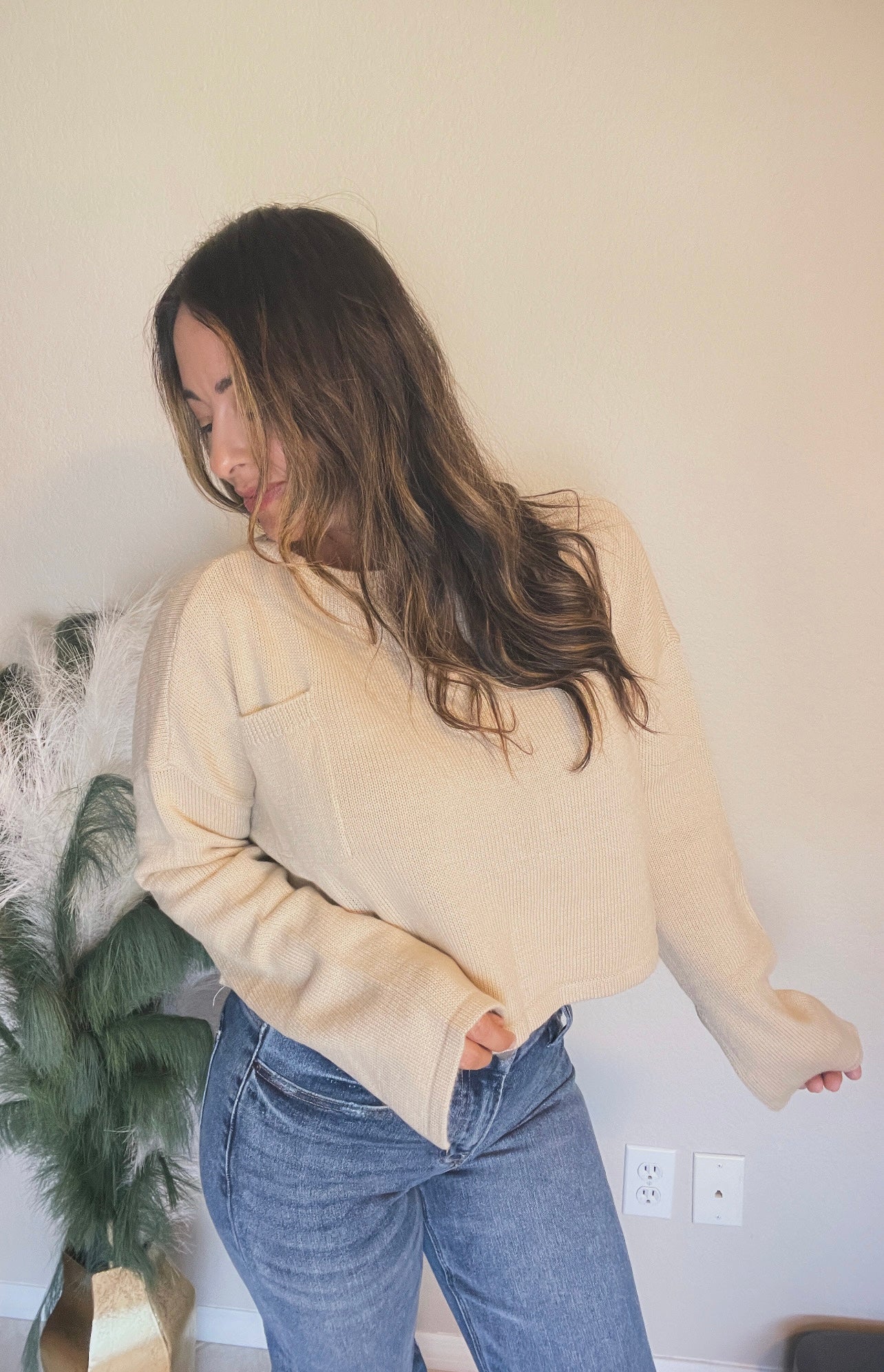 Stella Crop Sweater