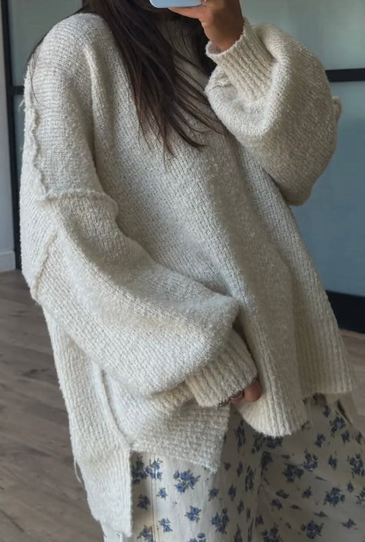 Oversized Ivory Sweater