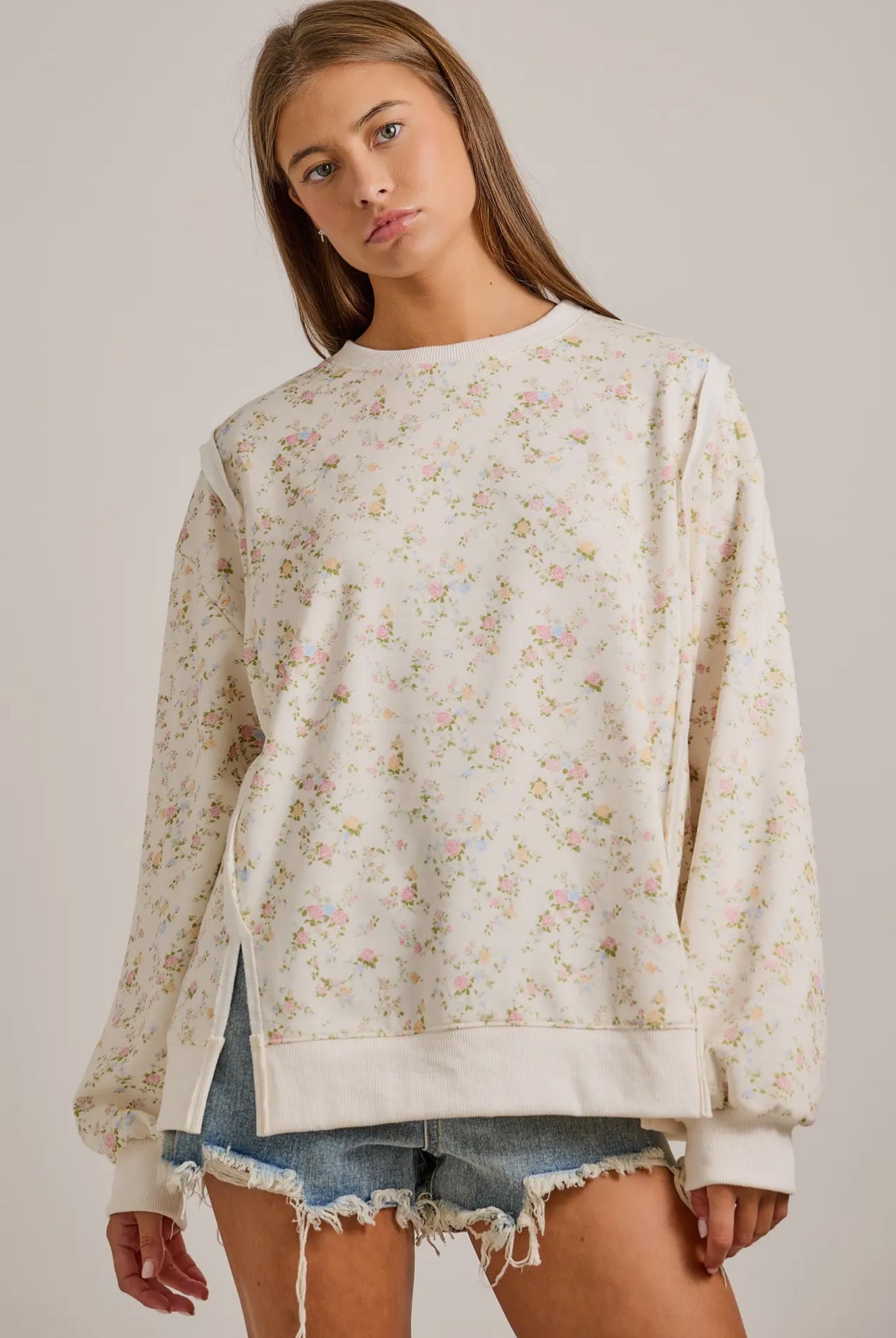 Floral Sweatshirt