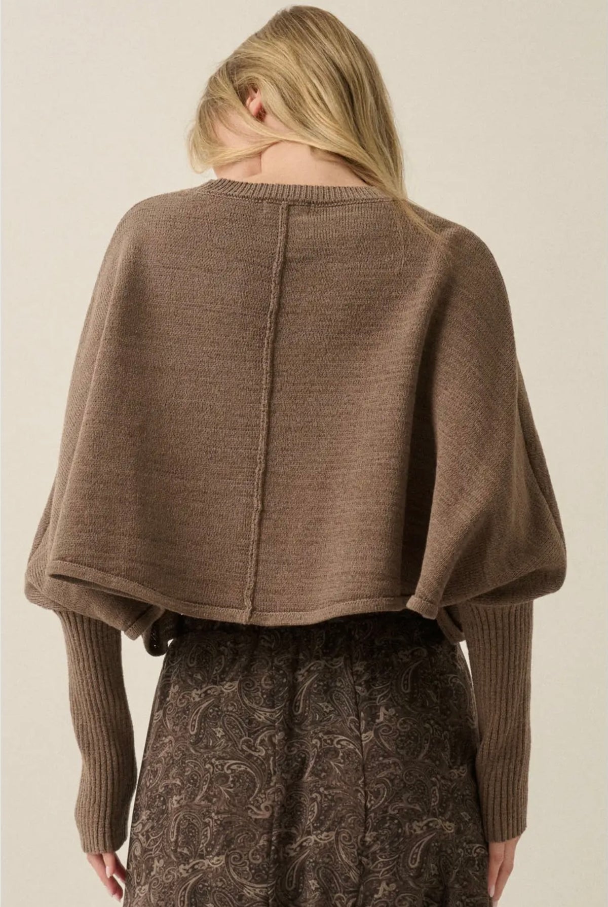 Dolman Sleeve Sweater