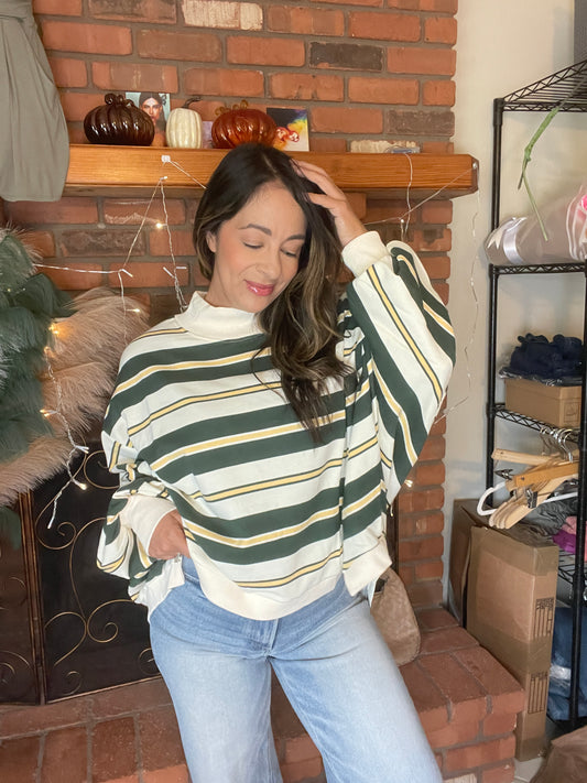 Hunter Striped Sweatshirt