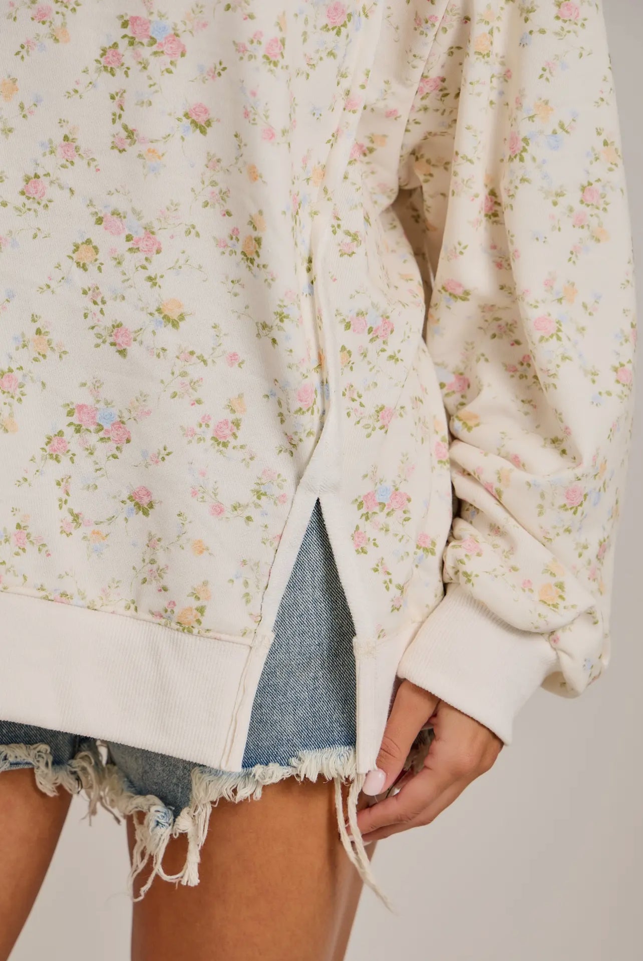 Floral Sweatshirt