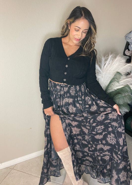 Floral Maxi Skirt