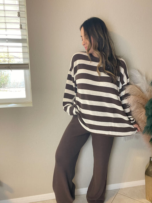 Soft Wave Striped Set