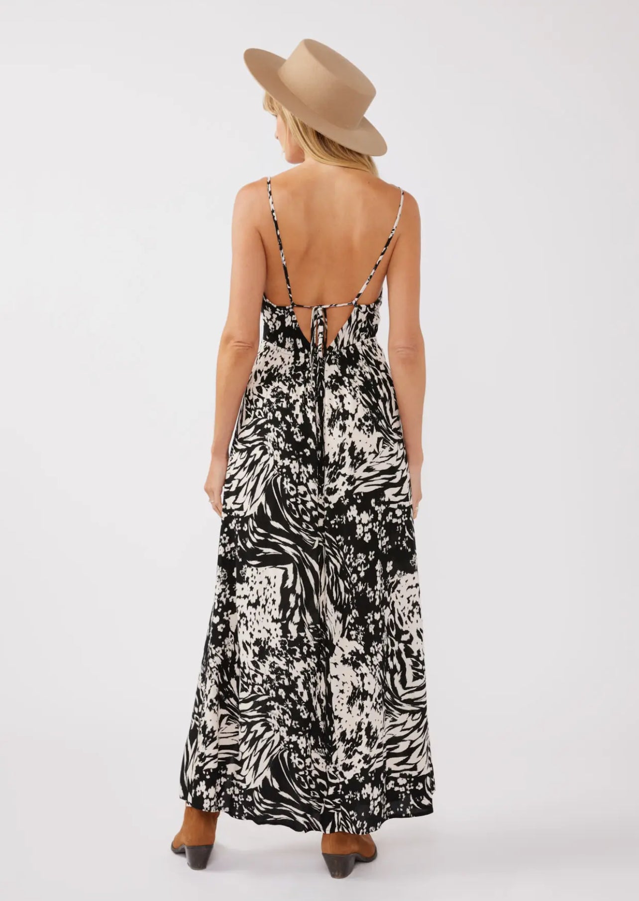 Multi Maxi Dress w/Slits
