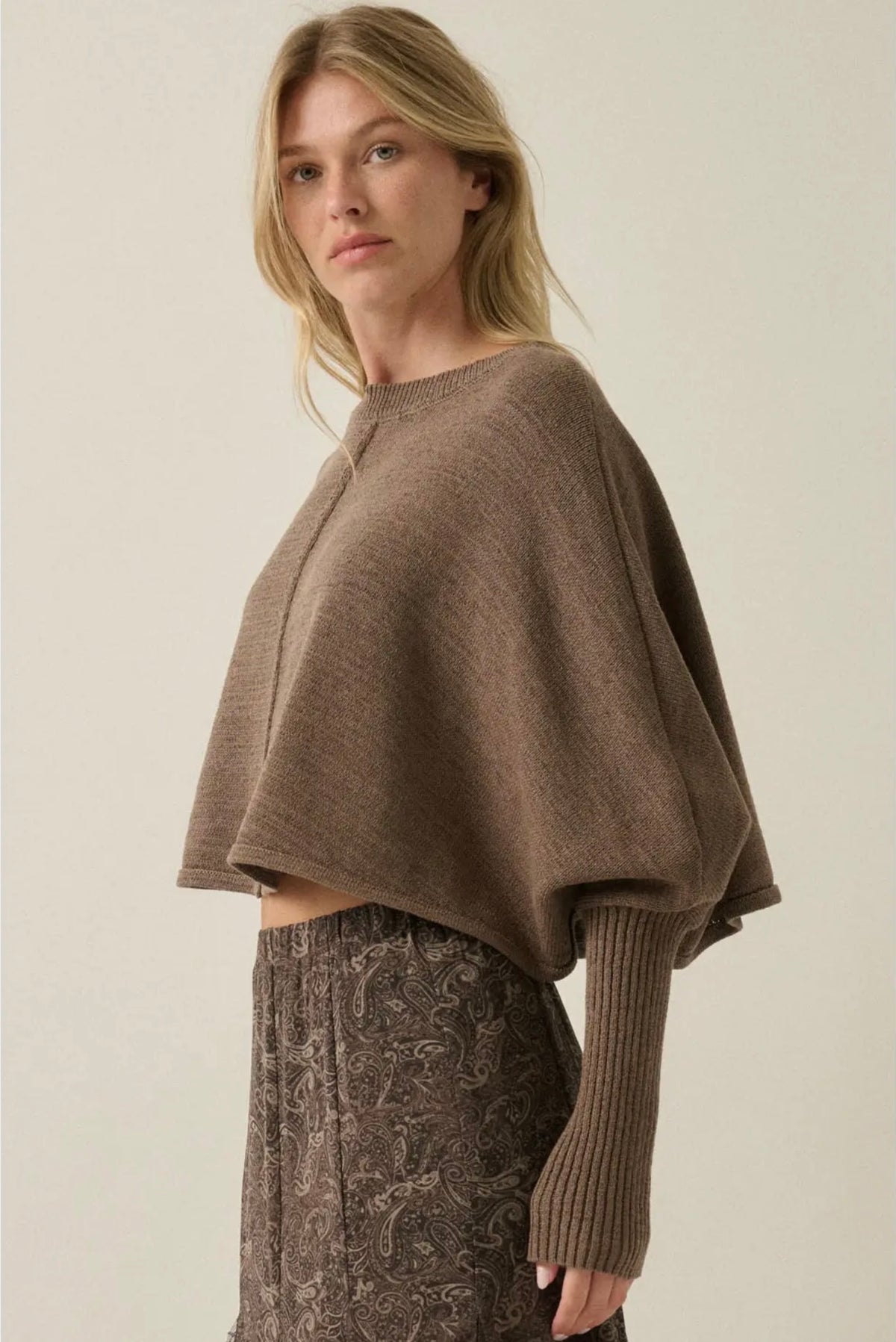 Dolman Sleeve Sweater