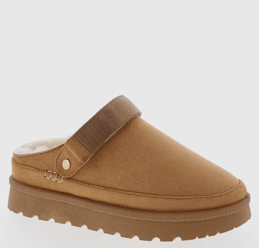 Sling Back Clog Chestnut Brown