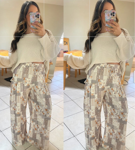 Patchwork Pants